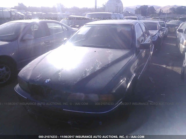 WBADD6324VBW11325 - 1997 BMW 528 I AUTOMATIC GREEN photo 2