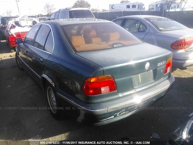 WBADD6324VBW11325 - 1997 BMW 528 I AUTOMATIC GREEN photo 3