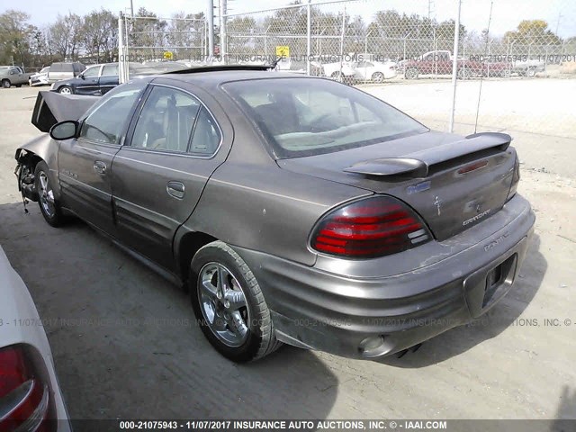 1G2NF52F42C110333 - 2002 PONTIAC GRAND AM SE1 BROWN photo 3