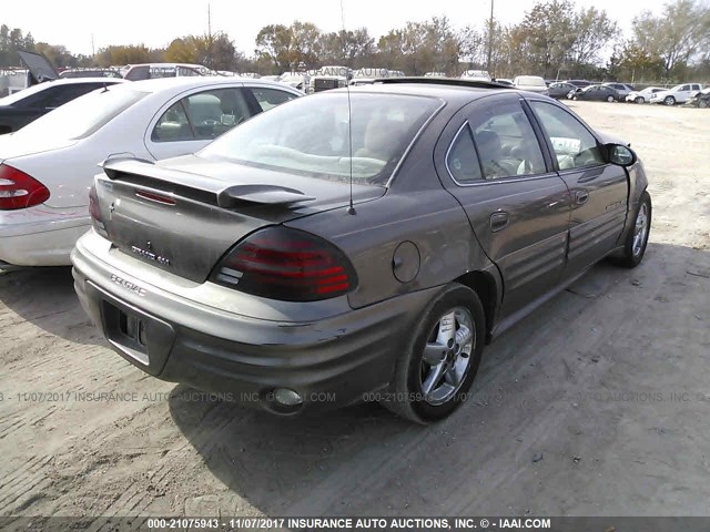 1G2NF52F42C110333 - 2002 PONTIAC GRAND AM SE1 BROWN photo 4