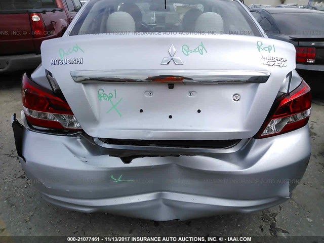 ML32F3FJ3HHF07986 - 2017 MITSUBISHI MIRAGE G4 ES Gümüş foto 6