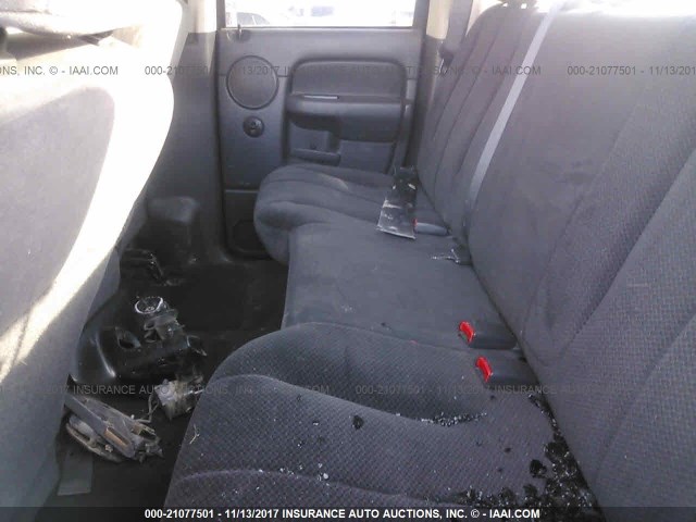 3D7KS28C25G820778 - 2005 DODGE RAM 2500 ST/SLT 黑色 照片 8