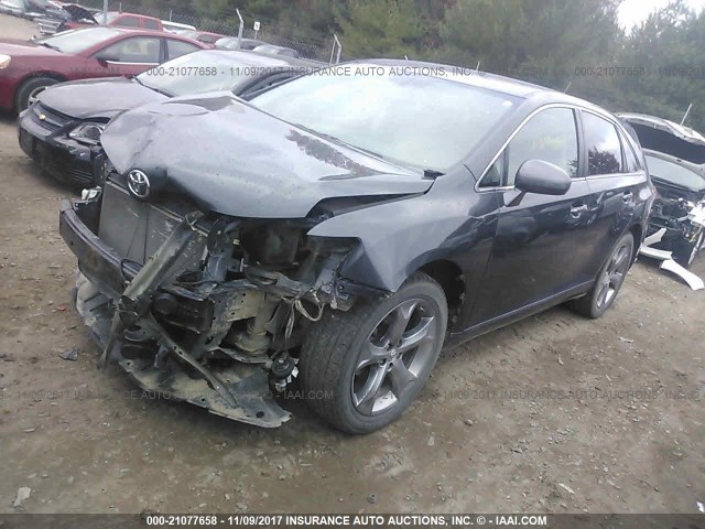 4T3BK3BB3AU032215 - 2010 TOYOTA VENZA GRAY photo 2