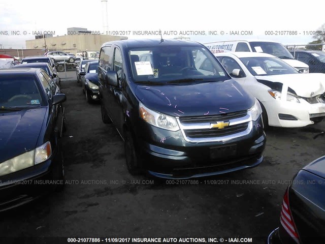 3N63M0YN2FK702384 - 2015 CHEVROLET CITY EXPRESS LS BLUE photo 1