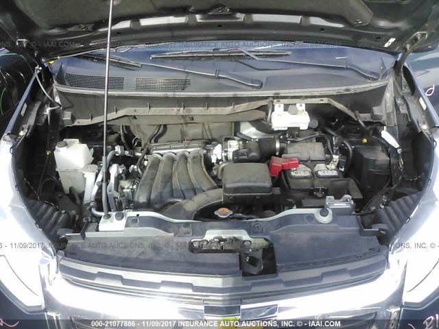 3N63M0YN2FK702384 - 2015 CHEVROLET CITY EXPRESS LS BLUE photo 10