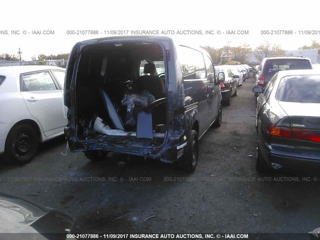 3N63M0YN2FK702384 - 2015 CHEVROLET CITY EXPRESS LS BLUE photo 4