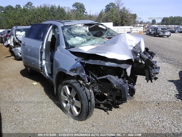 1GNLRHED9AS116615 - 2010 CHEVROLET TRAVERSE LTZ SILVER photo 1