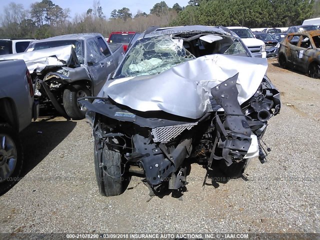 1GNLRHED9AS116615 - 2010 CHEVROLET TRAVERSE LTZ SILVER photo 6