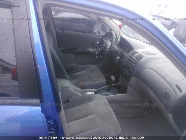 JM1BJ225030145022 - 2003 MAZDA PROTEGE DX/LX/ES BLUE photo 5