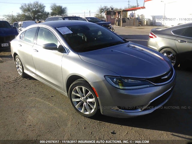 1C3CCCCB5FN544495 - 2015 CHRYSLER 200 C SILVER photo 1