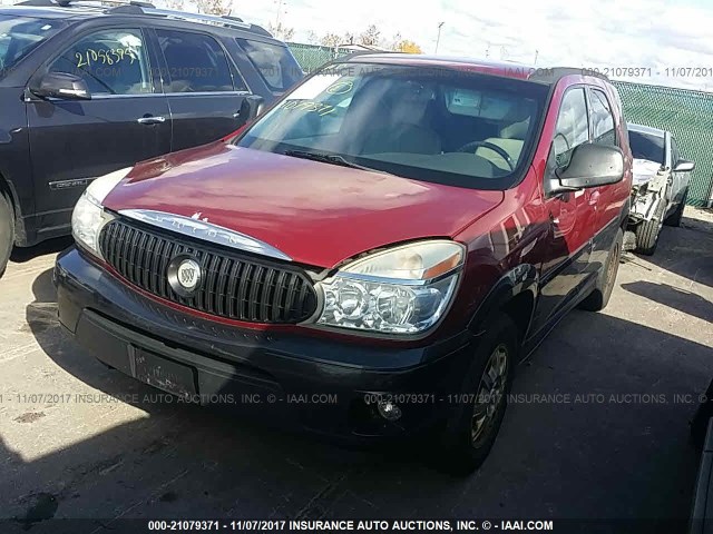 3G5DB03E15S568204 - 2005 BUICK RENDEZVOUS CX/CXL RED photo 2