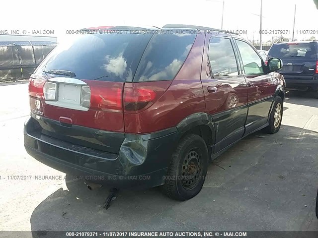 3G5DB03E15S568204 - 2005 BUICK RENDEZVOUS CX/CXL RED photo 4
