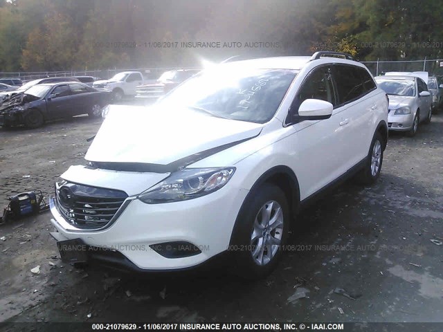 JM3TB2CA3D0404205 - 2013 MAZDA CX-9 TOURING WHITE photo 2