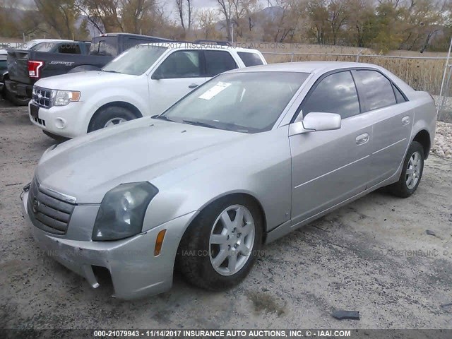 1G6DM57TX60130995 - 2006 CADILLAC CTS SILVER photo 2