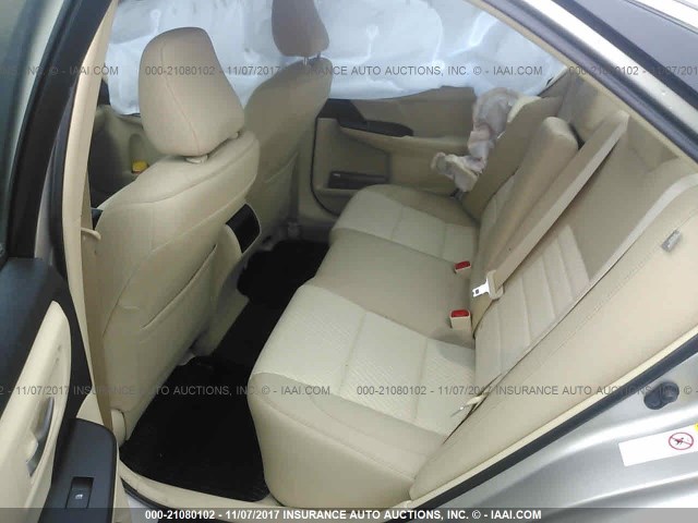 4T4BF1FK4GR580668 - 2016 TOYOTA CAMRY LE/XLE/SE/XSE 棕色 照片 8