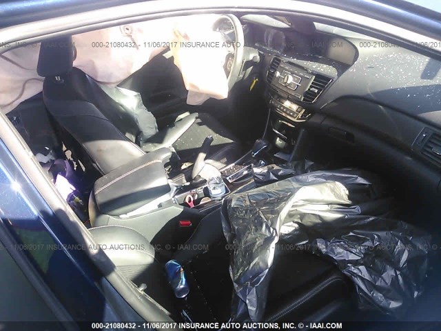 1HGCR2F57GA079352 - 2016 HONDA ACCORD SPORT 蓝色 照片 5