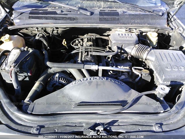 1J4GX48S84C212392 - 2004 JEEP GRAND CHEROKEE LAREDO/COLUMBIA/FREEDOM 灰色 照片 10