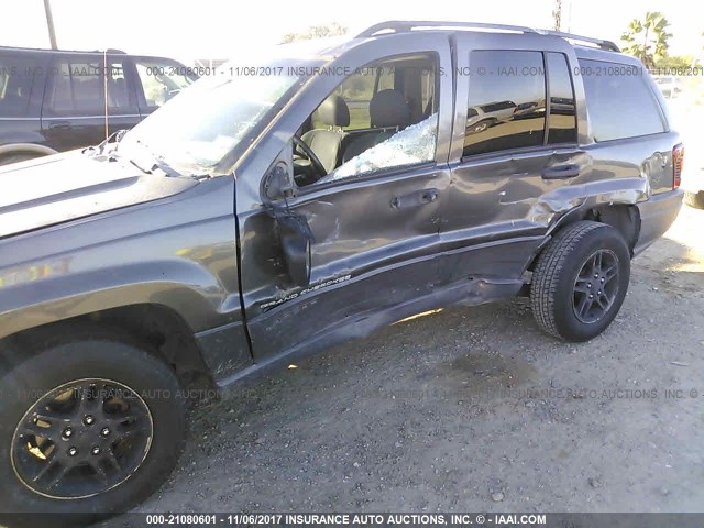 1J4GX48S84C212392 - 2004 JEEP GRAND CHEROKEE LAREDO/COLUMBIA/FREEDOM 灰色 照片 6