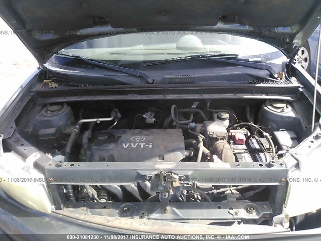 JTLKT324550183540 - 2005 TOYOTA SCION XB GRAY photo 10