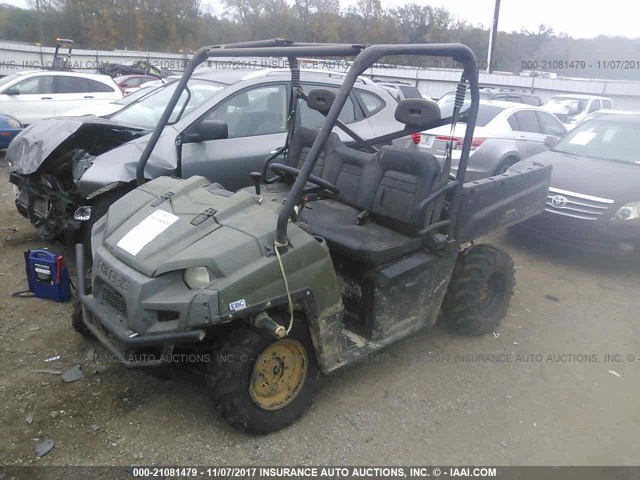 4XATH76AXDG279699 - 2013 POLARIS RANGER GREEN photo 2