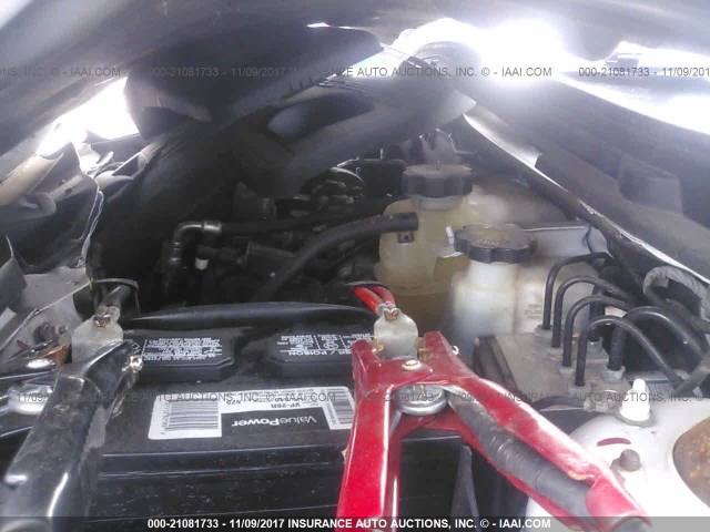 1G1ZC5E05AF127290 - 2010 CHEVROLET MALIBU 1LT თეთრი ფოტო 10