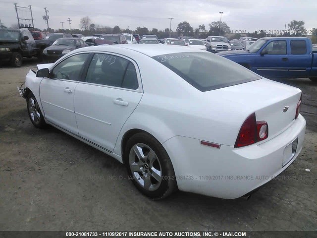 1G1ZC5E05AF127290 - 2010 CHEVROLET MALIBU 1LT თეთრი ფოტო 3