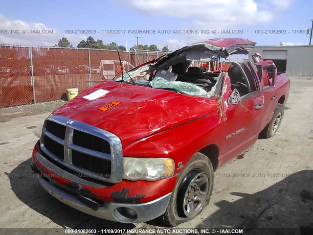 3D7KA28C04G130366 - 2004 DODGE RAM 2500 ST/SLT RED photo 2