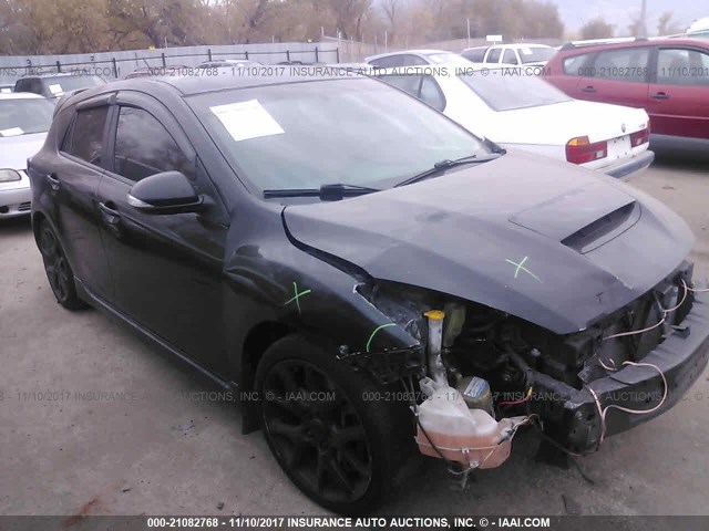 JM1BL1H42A1334071 - 2010 MAZDA SPEED 3 BLACK photo 1