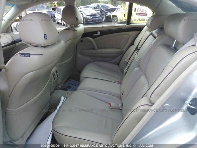 JNKBF01A45M100695 - 2005 INFINITI Q45 SILVER photo 8