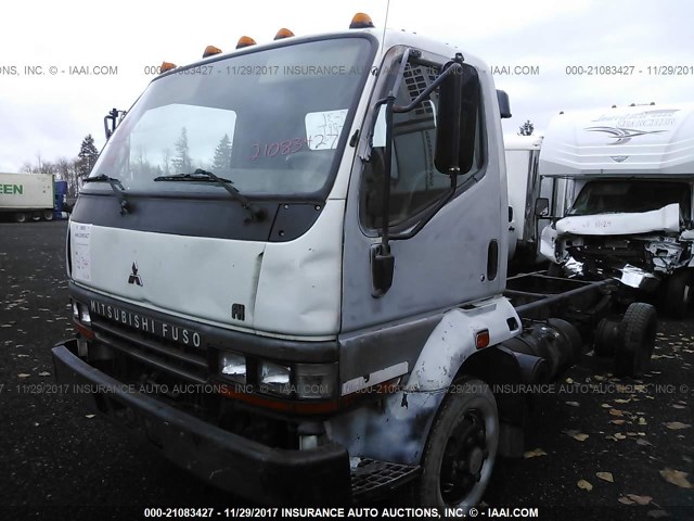 JW6CCH1GX1L004068 - 2001 MITSUBISHI FUSO TRUCK FH 211 WHITE photo 2