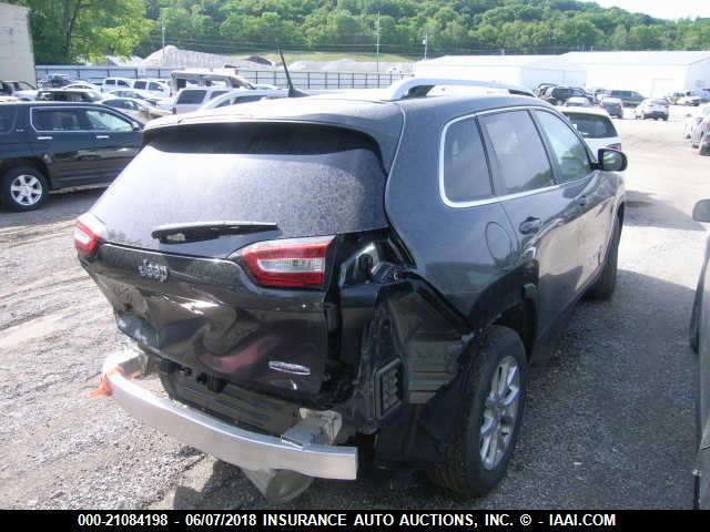 1C4PJLCB5HW644225 - 2017 JEEP CHEROKEE LATITUDE Boz foto 4