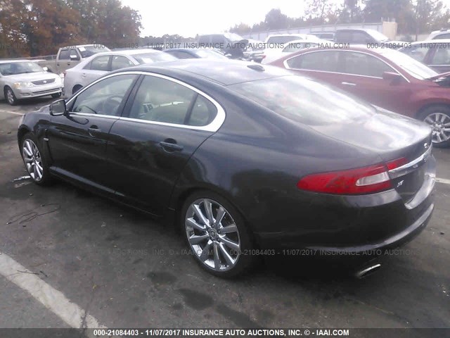 SAJWA0GB4BLS01434 - 2011 JAGUAR XF PREMIUM BLACK photo 3