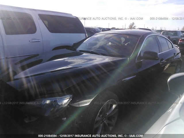 WBA6A0C56DDZ04042 - 2013 BMW 640 I BLACK photo 2