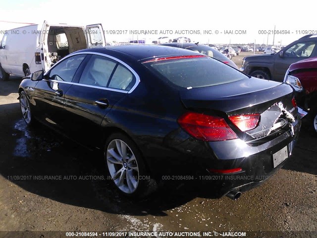 WBA6A0C56DDZ04042 - 2013 BMW 640 I BLACK photo 3