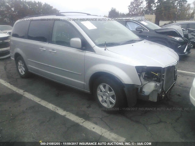 2A4RR5D12AR192715 - 2010 CHRYSLER TOWN & COUNTRY TOURING SILVER photo 1