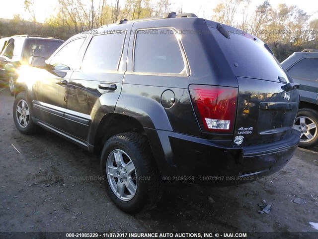 1J8GR48K37C502150 - 2007 JEEP GRAND CHEROKEE LAREDO/COLUMBIA/FREEDOM 黑色 照片 3