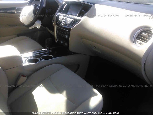 5N1AR2MNXGC636814 - 2016 NISSAN PATHFINDER S/SV/SL/PLATINUM 白色 照片 5