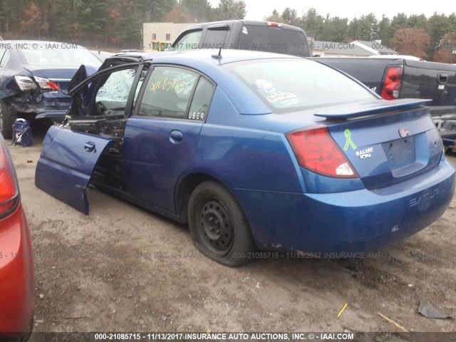 1G8AJ55F16Z121989 - 2006 SATURN ION LEVEL 2 Mavi foto 3