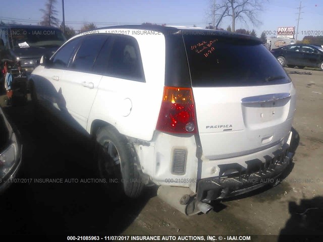 2A8GM68X77R163700 - 2007 CHRYSLER PACIFICA TOURING WHITE photo 3