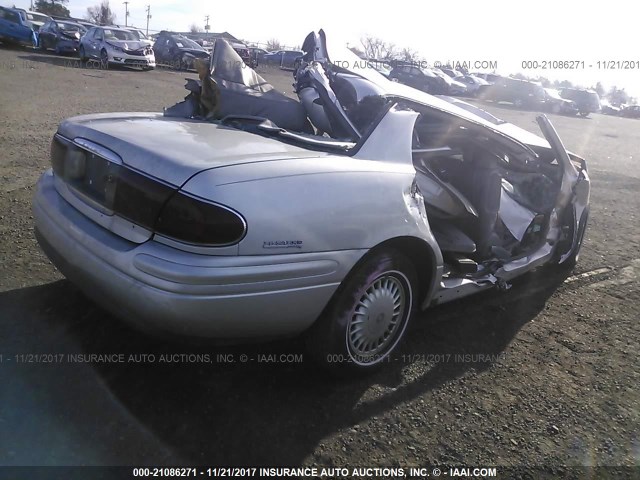 1G4HR54K3YU267442 - 2000 BUICK LESABRE LIMITED SILVER photo 4