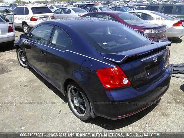 JTKDE177460078679 - 2006 TOYOTA SCION TC 蓝色 照片 3
