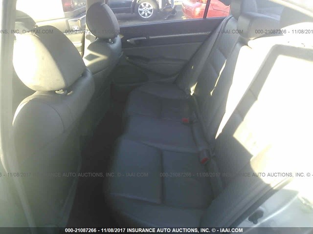 19XFA1F93AE021291 - 2010 HONDA CIVIC EXL SILVER photo 8