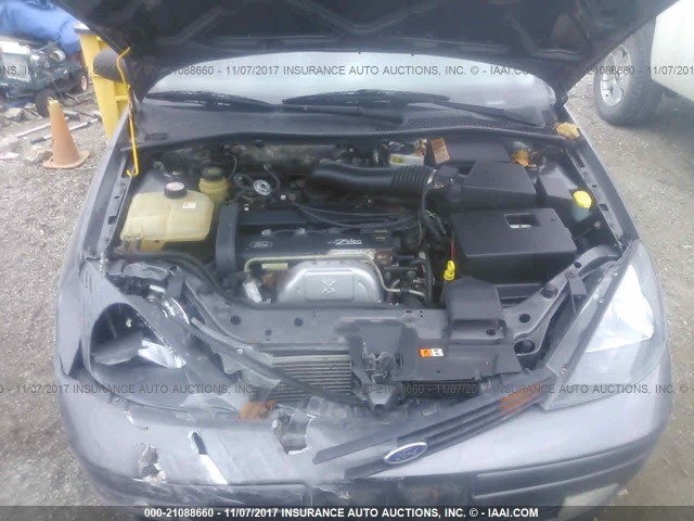 3FAFP37333R192922 - 2003 FORD FOCUS ZX5 GRAY photo 10