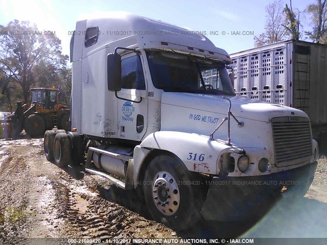 1FUYSDYB4YLF83821 - 2000 FREIGHTLINER CENTURY CLASSIC FLC120 WHITE photo 1