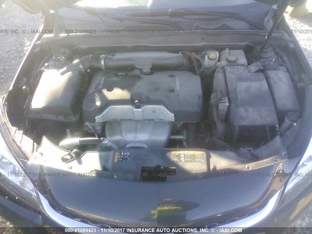 1G11C5SL6FF267416 - 2015 CHEVROLET MALIBU 1LT BLACK photo 10