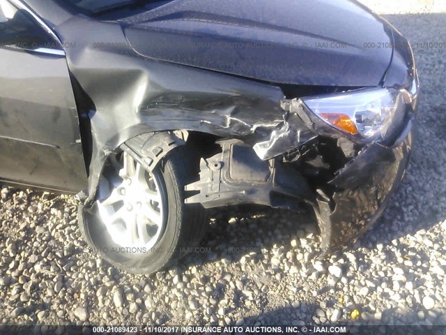 1G11C5SL6FF267416 - 2015 CHEVROLET MALIBU 1LT BLACK photo 6