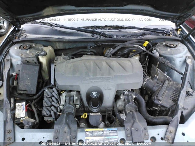 2G2WP552561197293 - 2006 PONTIAC GRAND PRIX BLUE photo 10