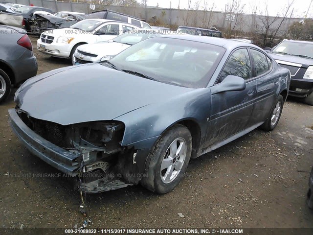2G2WP552561197293 - 2006 PONTIAC GRAND PRIX BLUE photo 2