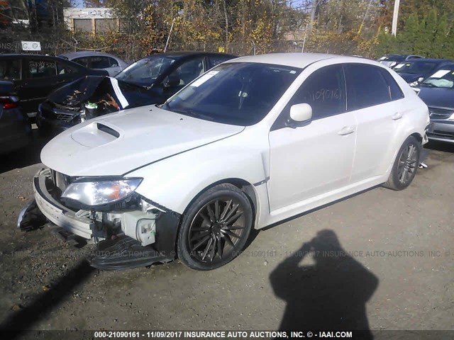 JF1GV7E69DG022118 - 2013 SUBARU IMPREZA WRX WHITE photo 2