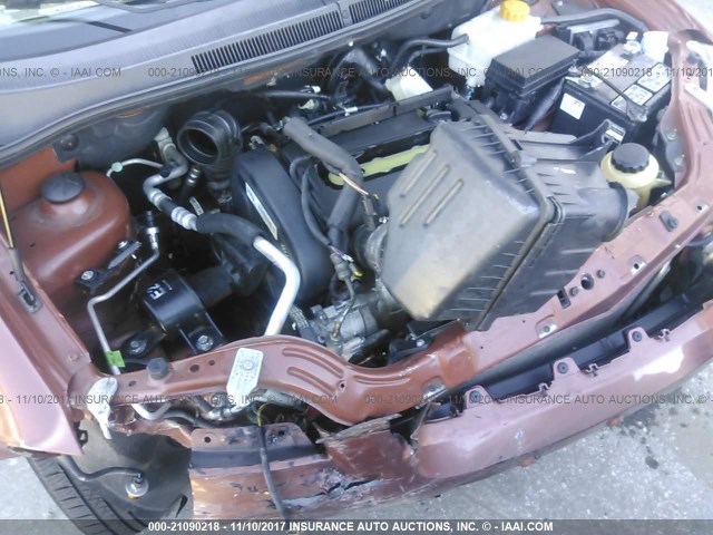 KL1TD5DE3BB243157 - 2011 CHEVROLET AVEO LS/LT 棕色 照片 10